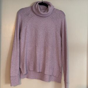 Tahari Lavender Turtleneck Sweater